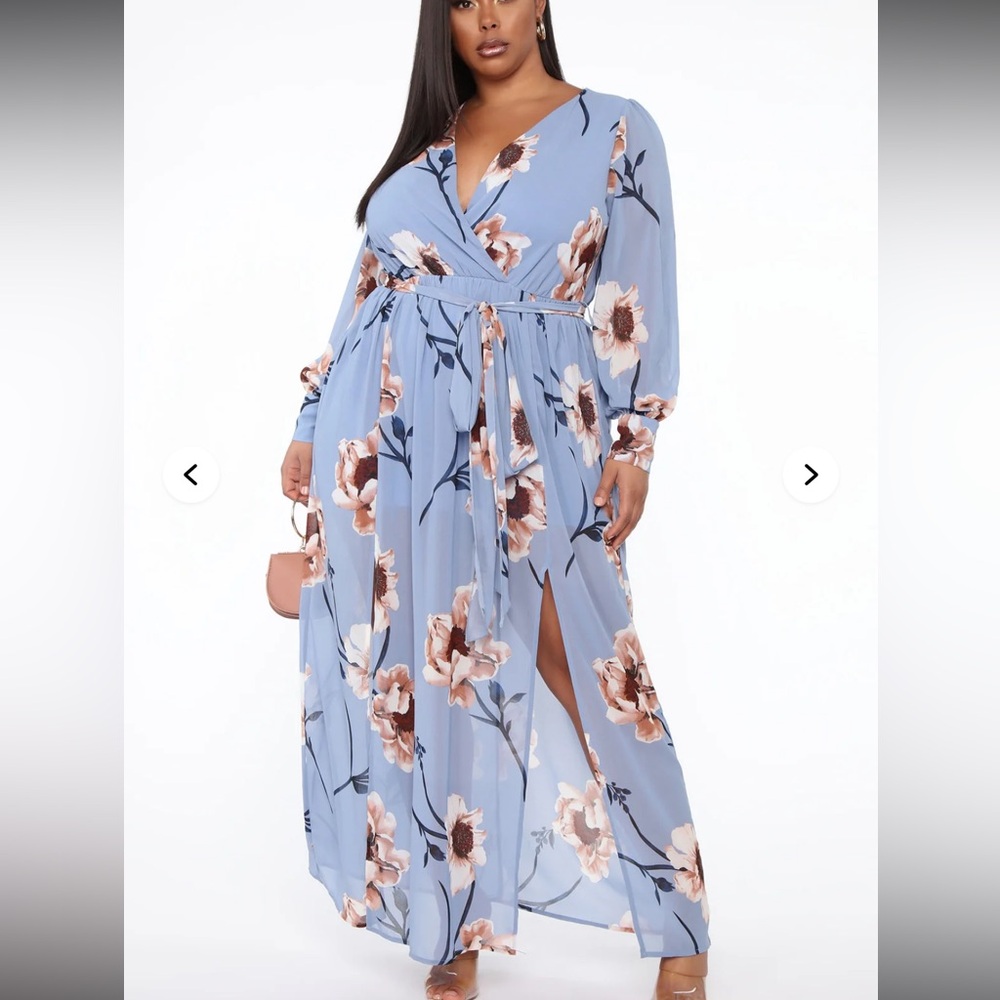 Fashion Nova Park Avenue Maxi Dress